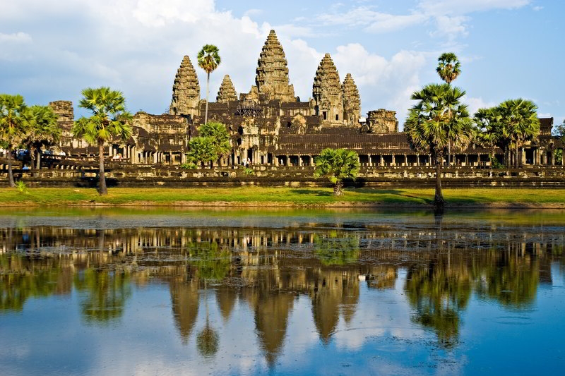 Angkor Wat Before Sunset, Cambodia