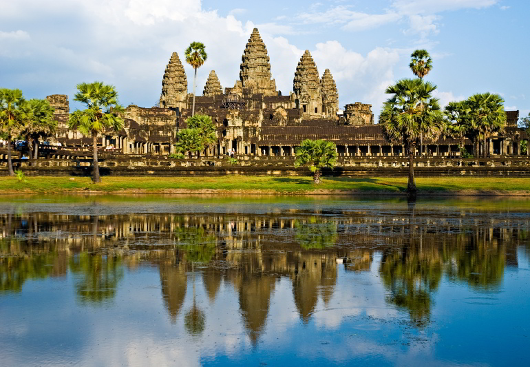 Angkor Wat Before Sunset, Cambodia